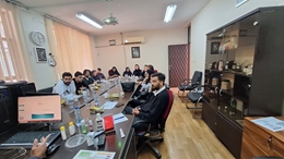 بازدید دانشجویان دانشگاه آزاد اسلامی 