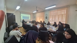 بازدید دانشجویان علوم پزشکی بهبهان از مرکز رشد 